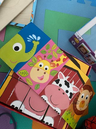 Puzzle 3D Cubos Edicards Animales 3x3