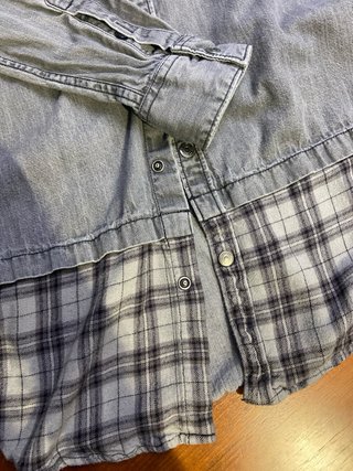 Camisa vaquera Guess gris