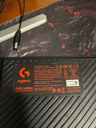 Teclado Logitech G413 Carbon