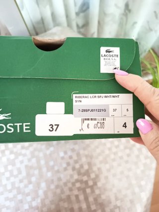 Deportivas Lacoste Blancas Mujer