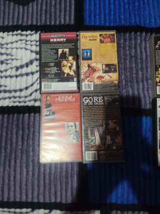 Colección Películas VHS Cine Gore