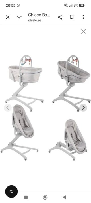 Mini cuna Chicco 4 en 1