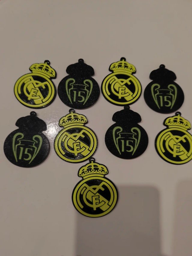 Llavero Real Madrid Doble Cara