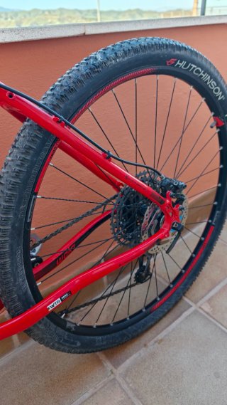 MMR Woki 29 Bicicleta MTB Roja