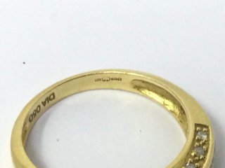 E461094-0 Anillo Oro 18K Con Diamante