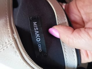 Mochila Misako Antirrobo Beige