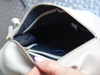 Mochila Misako Antirrobo Beige