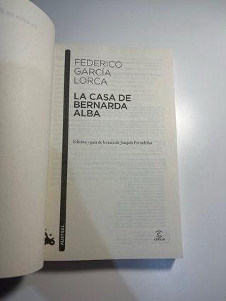 La casa de Bernarda Alba