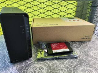 Synology DS124 + WD Red 1TB NAS SSD