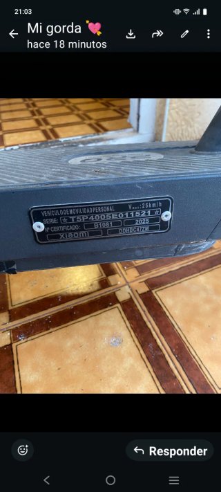 Patin Xiaomi Pro 5