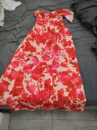 Vestito lungo floreale