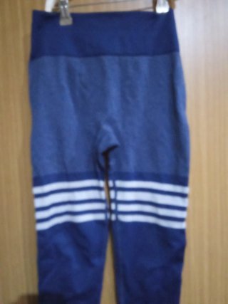 Leggings S rayas blancas