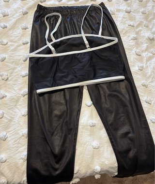 Conjunto deportivo talla S con sujetador y legging