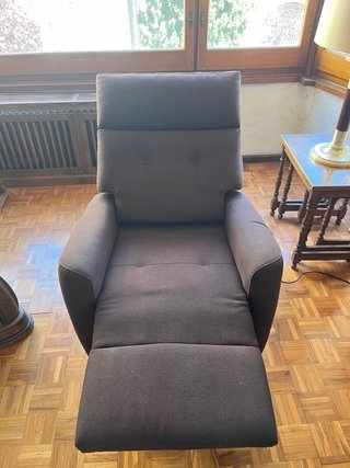 Sillón Relax Eléctrico Premium Marrón
