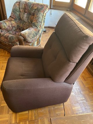 Sillón Relax Eléctrico Premium Marrón