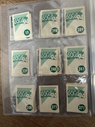 36 Cromos edición - Euroflash/Broca C.M. -USA 1994
