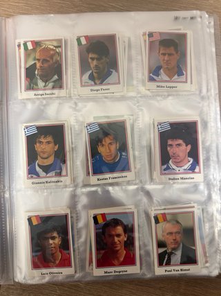 36 Cromos edición - Euroflash/Broca C.M. -USA 1994