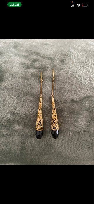 Pendientes Coral Heritage Alhambra Negro
