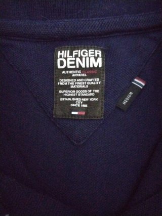 Polo Tommy Hilfiger Azul Marino Talla XS
