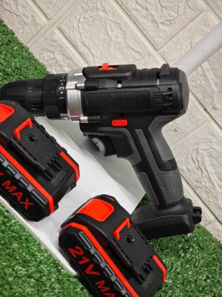 Atornillador Inalámbrico 21V con 2 Baterías