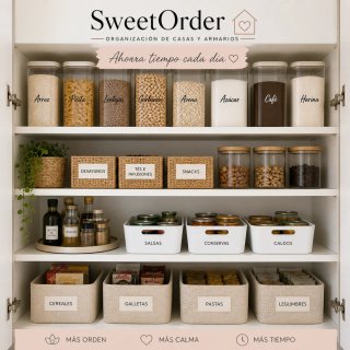 SweetOrder: Organización de casas y armarios