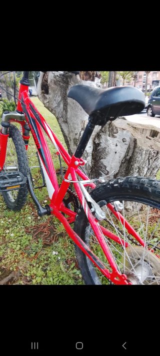 Bicicleta California Roja