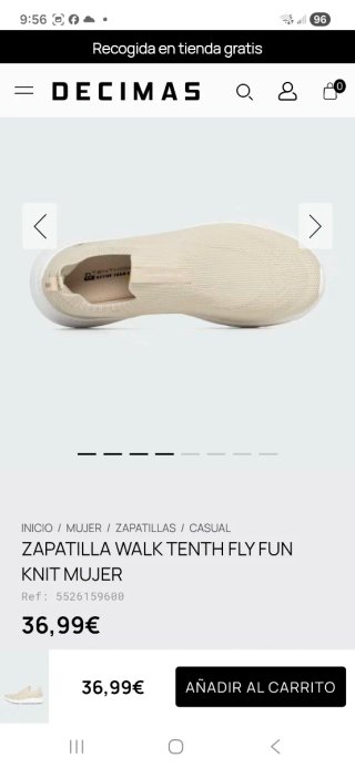 Zapatillas Tenth Walk Fly Fun Knit Mujer