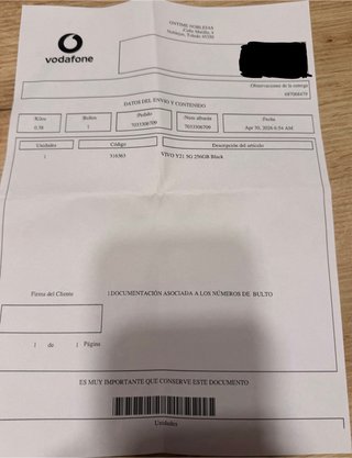 Vivo Y21 5G 256GB Dual Sim Nero Sigillato