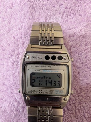 Reloj Seiko A639-5060 Cronógrafo Vintage