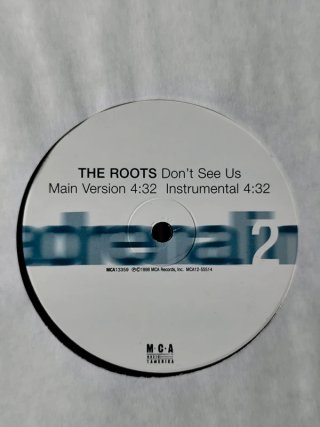 Vinilo The Roots - Adrenaline/Don't See Us 12"