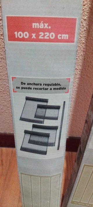 2 Mosquiteras Cortina Poliéster