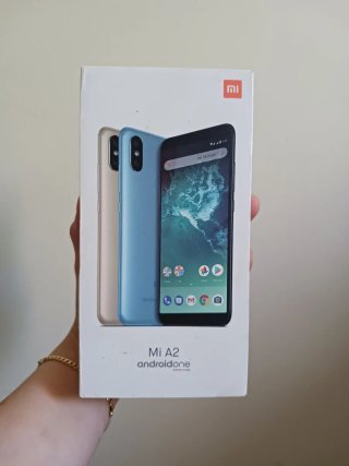 Xiaomi Mi A2 blanco y azul
