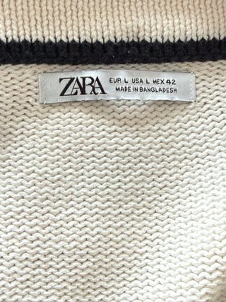 Cárdigan Zara con número 3