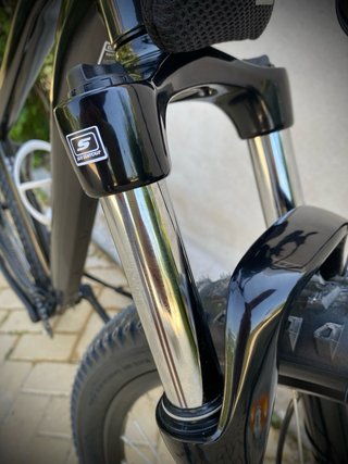 BICICLETA MTB Rockrider Explorer 500 Negro