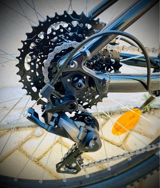 BICICLETA MTB Rockrider Explorer 500 Negro