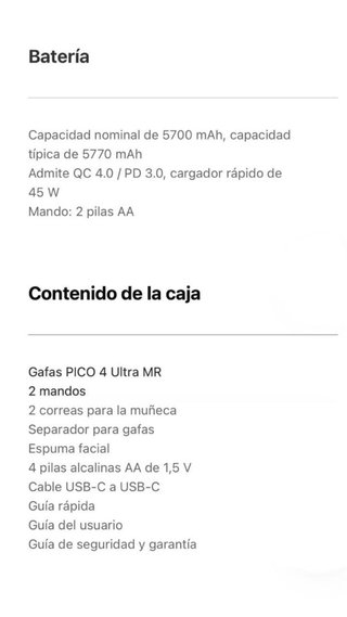 Visor Pico 4 Ultra VR