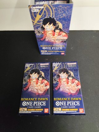 Lotto 2 Bustine One Piece Card Game OP01