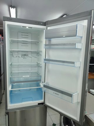 Nevera Bosch Acero Inoxidable 200/60cm clase A+++