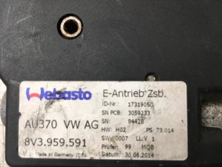 Motor techo corredizo VW 8V3959591