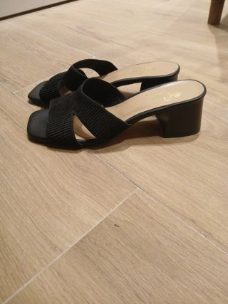 Zapatos Miss Elastic Talla 38 Negros