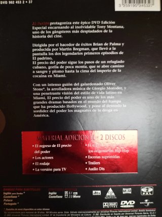 DVD El Precio del Poder Edición Especial