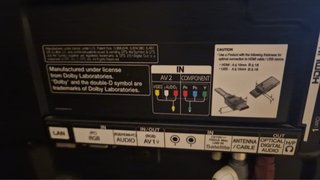 Televisión LG Negra 42’