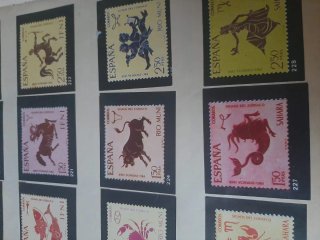 Álbum Colección Sellos Españoles 1967-1971