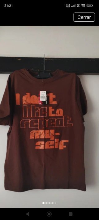 Camiseta Rebel niño talla M