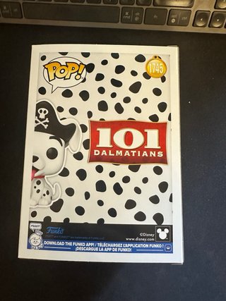 Funko Pop! 101 Dalmatians Patch Pirata 1745
