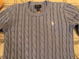 Jersey Polo Ralph Lauren ochos azul cielo