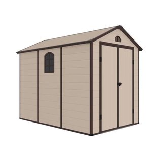 Caseta jardín resina Graciella beige 5,23 m²