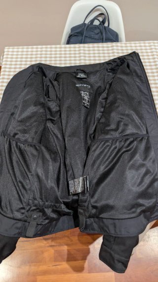 Chaqueta Moto Verano Alpinestars Negra
