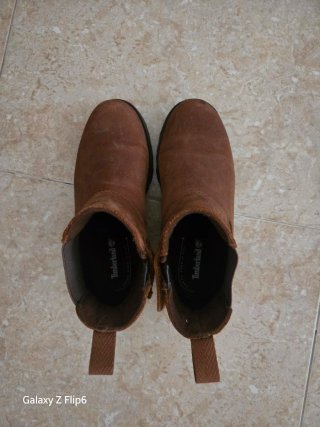 Botines de piel marrones
