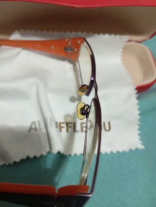 Gafas Moradas y Naranja